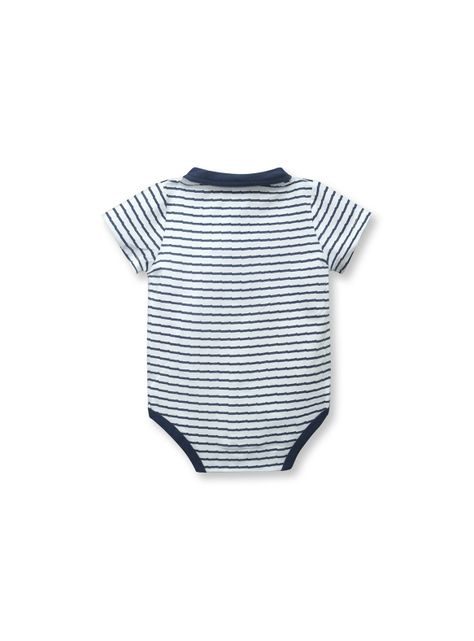 Body Bebé Cuello Azul (Recién Nacido A 9 Meses) Opaline-1