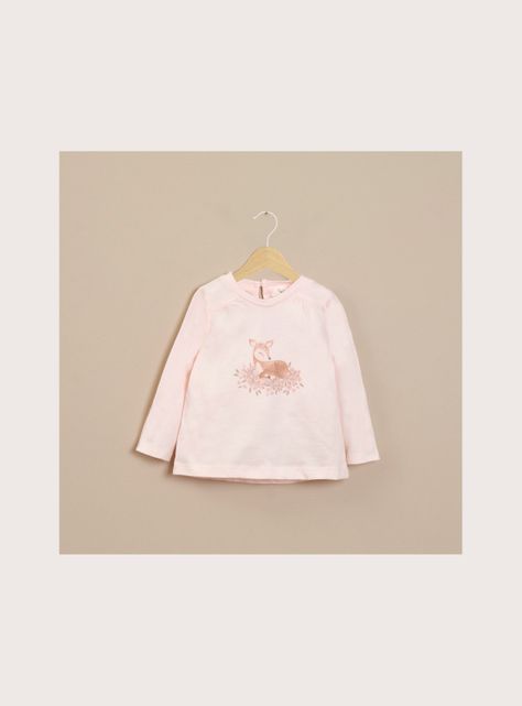 Polera Niña Rosado 40158 Opaline-0