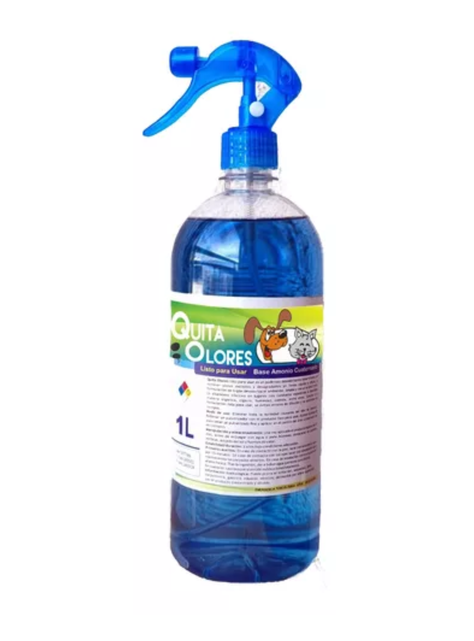 Eliminador De Olores De Orina Mascotas Con Rociador (1litro)-0