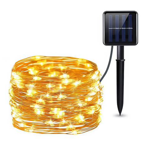 GUIRNALDA SOLAR LUCES HADA DECORATIVA 200 LED 20MTS CALIDA-0