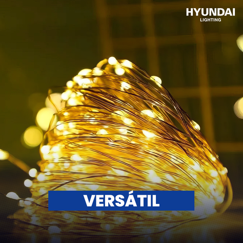 GUIRNALDA SOLAR LUCES HADA DECORATIVA 200 LED 20MTS CALIDA-5