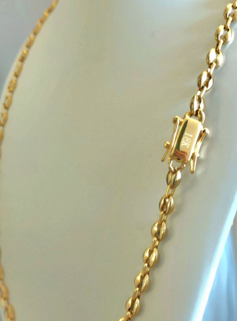 Cadena Oro Laminado Tejido Gucci con Broche Cajón -7