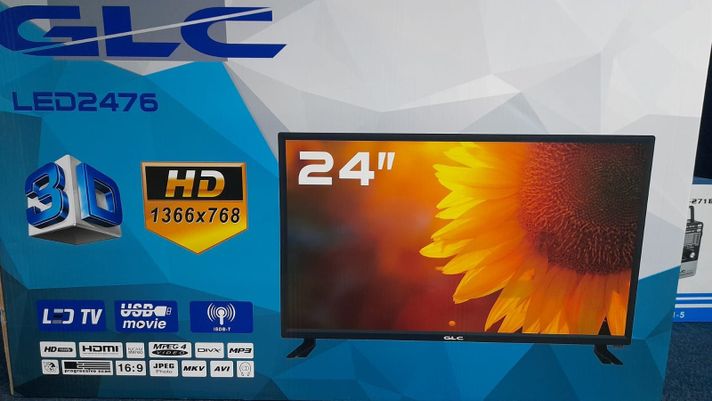 TELEVISOR LED Y MONITOR DE 24" MARCA GLC-3