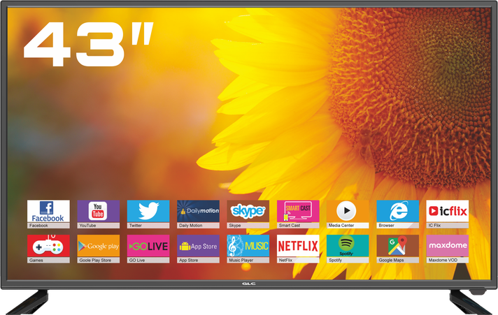 Televisor Smart Tv De 43" Full HD.-0