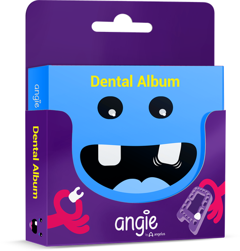 Angie Álbum Dental Premium Azul-0