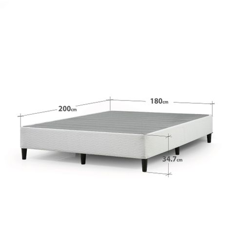 Base de cama KEENAN Zinus King 180x200x36cm-1
