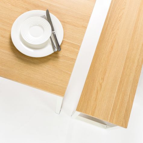 Mesa Soho Zinus con 2 bancas 76x122x74cm-5