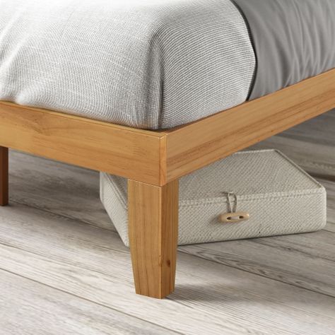 Base de cama Europea Moiz Zinus 1.5 plazas Long 105x200x36cm-4