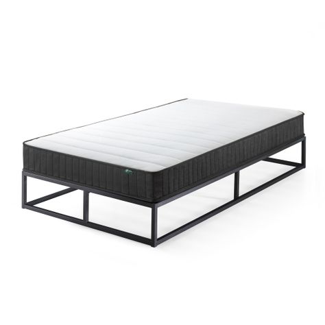 Cama Joseph Zinus Colchon Resortes Pocket 20cms 1.5 Plazas Long-1