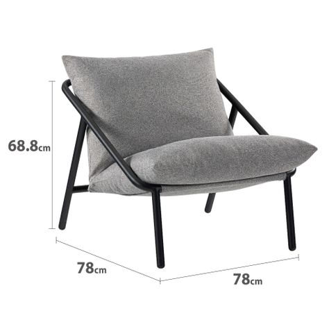 Sitial Ada Zinus Gris-9