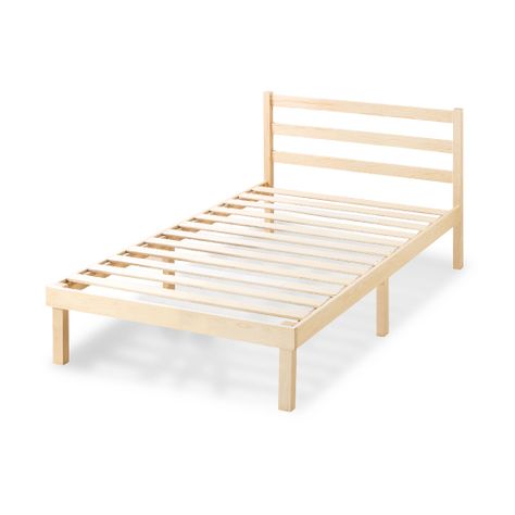 Base de cama Europea con respaldo Zinus 2 plazas150x190x36cm-0