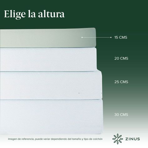 Colchón Zinus 1.5 Plazas 105x190x15cm Espuma y Fresco-4