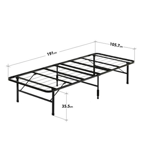 Base de cama SHAWN Zinus 1.5 plazas 105x190x36cm-1