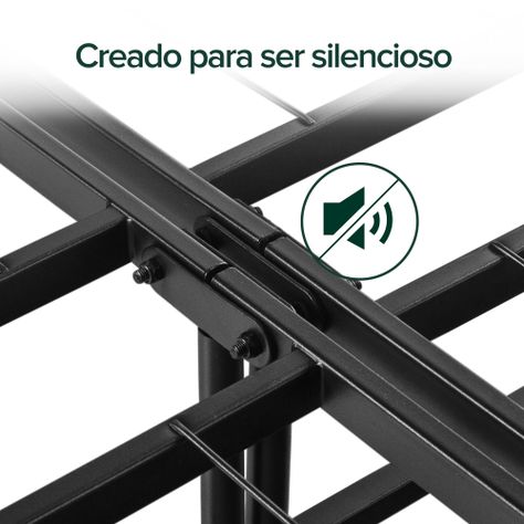 Base de cama SHAWN Zinus 1.5 plazas 105x190x36cm-7