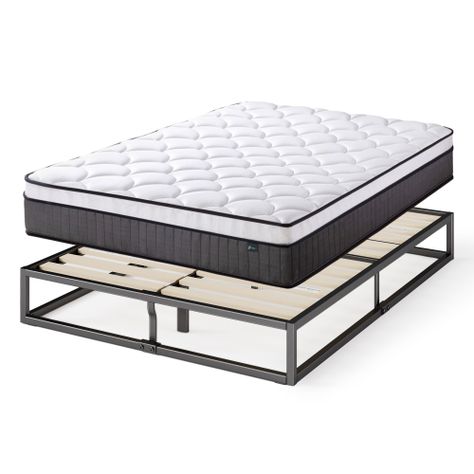 Cama Joseph Zinus Resortes Pocket 1.5 Plazas Long 25cms-2