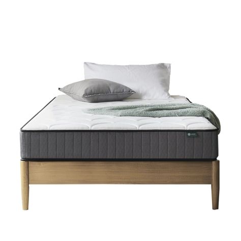 Colchón Zinus 2 Plazas Long 150x200x20cm Espuma y Resortes-1