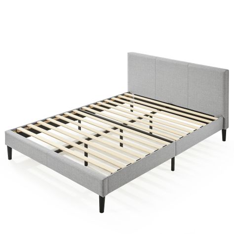 Base cama Europea respaldo Zinus 1.5 plazas long105x200x30cm-0