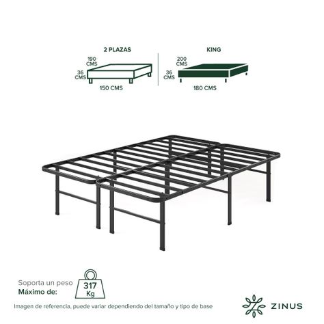 Base de Cama  Zinus  King 180x200x30cm Rumi-3