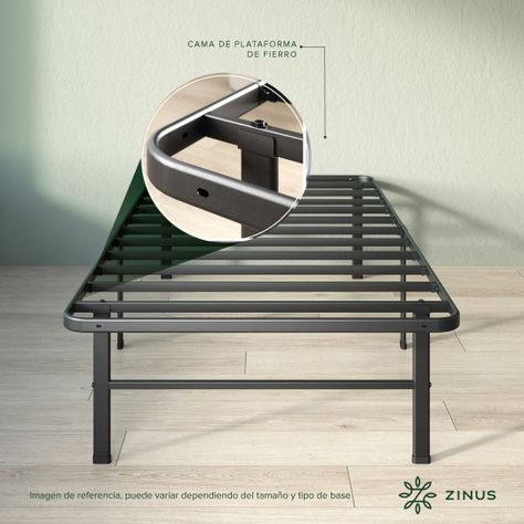 Base de Cama  Zinus  1.5 Plazas 105x190x30cm Rumi-5