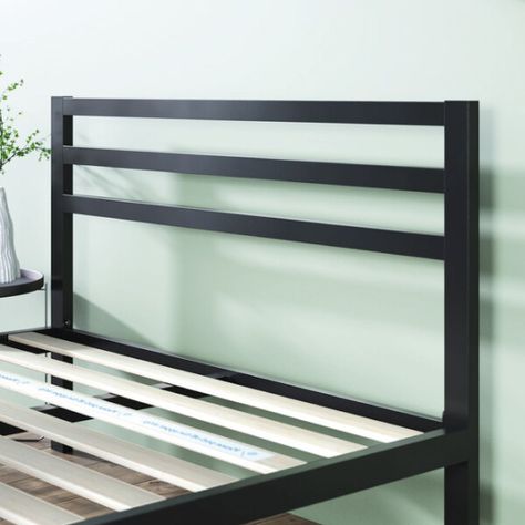 Base cama con respaldo MIA Zinus 1,5 plaza long 105x200x36cm-5