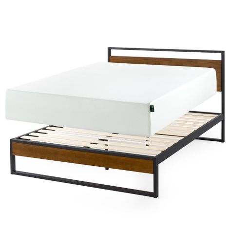 Cama Suzanne Zinus Colchon Espuma Green Tea 2 Plazas-3