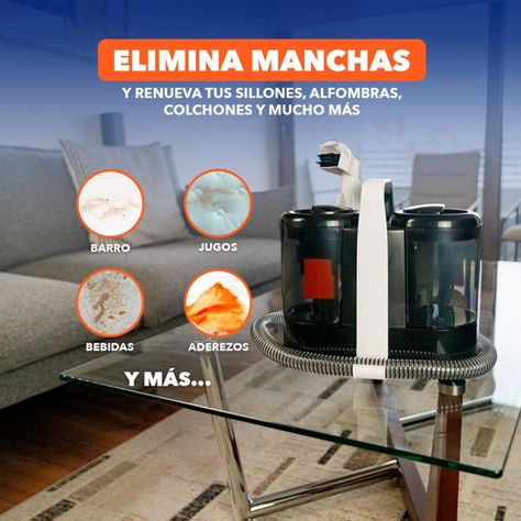 Aspiradora Lava Tapiz Alfombras Maier HJ100-2