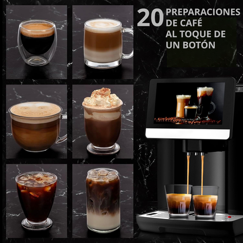 Cafetera Superautomatica Pro Hogar Oficina Maier Barista-4