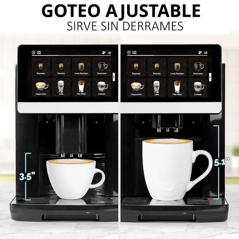 Cafetera Superautomatica Pro Hogar Oficina Maier Barista-6