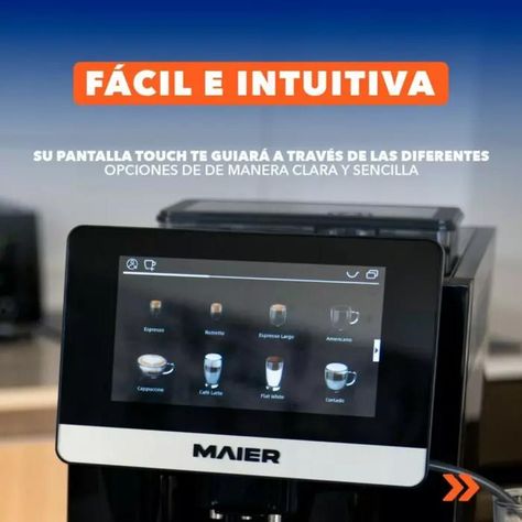 Cafetera Superautomatica Pro Hogar Oficina Maier Barista-3