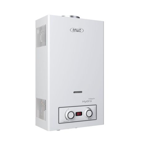 Calefon Anwo 10 Litros Gas Natural Tiro Natural Hitech Hydro 20-2