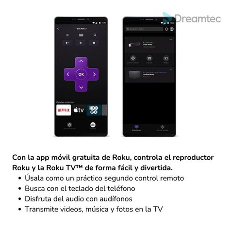 Dispositivo de TV streaming Roku express MOD 3960-4