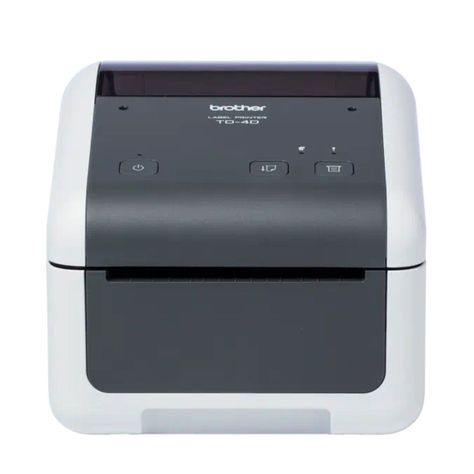 Impresora de etiquetas Brother 4.3 Desktop Printer-0
