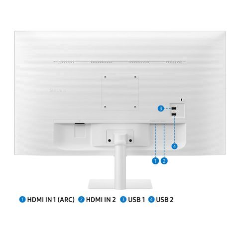 Monitor plano Samsung M5 32”, FHD, 60Hz, 4ms-2