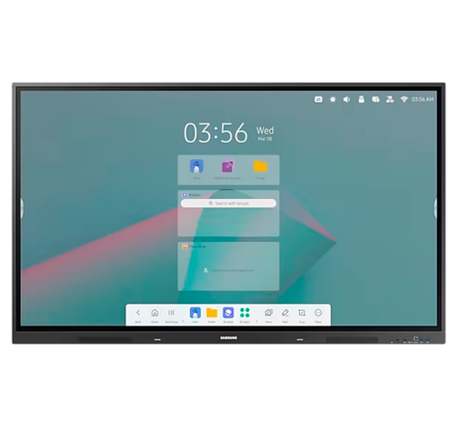 Pantalla Interactiva Samsung 65" 4K Ultra HD Negro USB HDMI-0