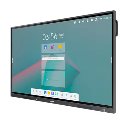 Pantalla Interactiva Samsung 65" 4K Ultra HD Negro USB HDMI-4