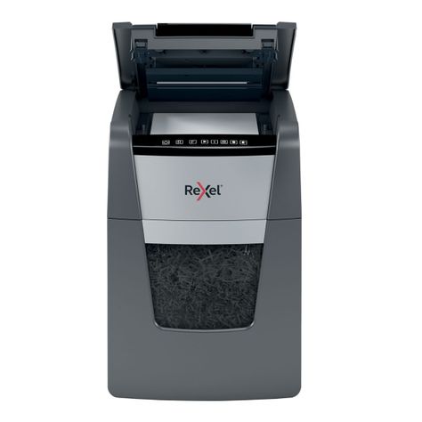 Trituradora de papel Rexel Optimum Auto+ 100X 34 Litros-0