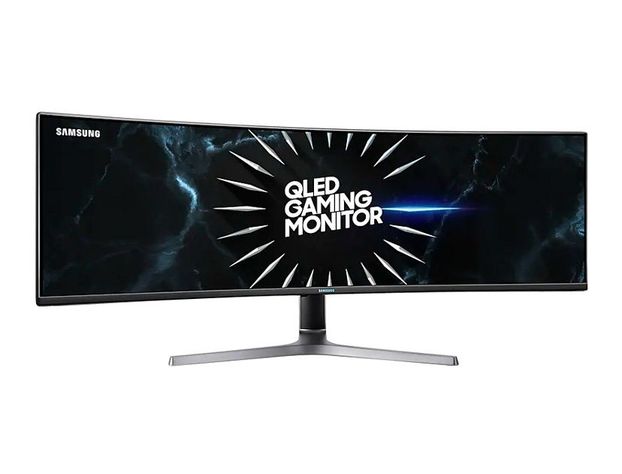 Monitor Gamer Curvo Samsung 49" CRG9 Ultra-Wide Dual QHD-1