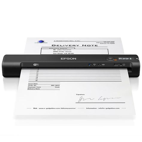 Escáner Portátil con Bateria WorkForce ES-60 Wifi-0