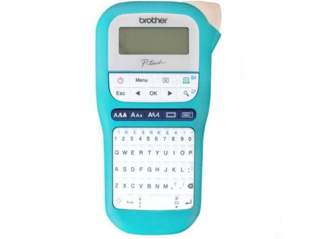 Rotuladora Electrónica Portátil PT-H110 Turquesa-0