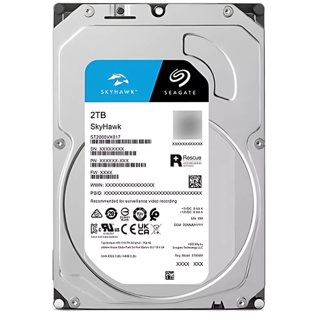 Disco duro HD Seagate SkyHawk 2TB SATA 3.5 5400rpm-1