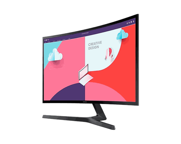 Monitor Curvo Samsung S24C366EAL 24“ Full HD 4Ms 75Hz-1