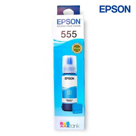 Tinta Epson T555 Cyan-2