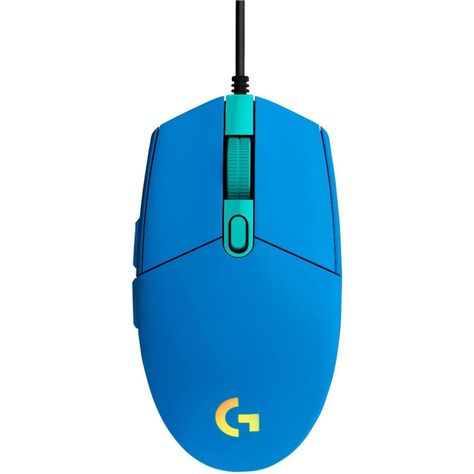 Mouse Gamer G203 RGB Lightsync USB Azul-0
