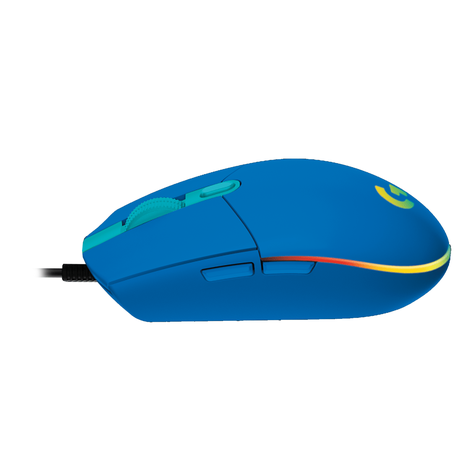 Mouse Gamer G203 RGB Lightsync USB Azul-1