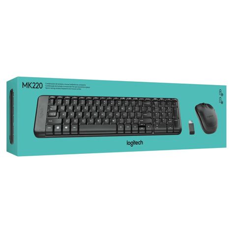 Kit de Teclado y Mouse Inalámbrico MK220 Español-4