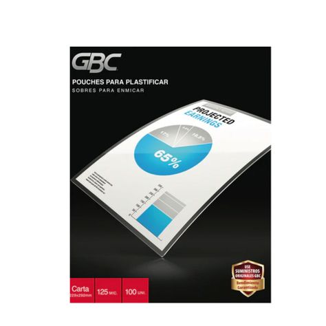 CAJA POUCHE GBC CARTA5 229X292MM 100UNI-3