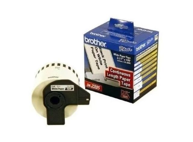 Rollo de etiquetas continuo DK-2205 62 mm-1