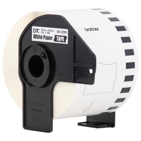 Rollo de etiquetas continuo DK-2205 62 mm-0
