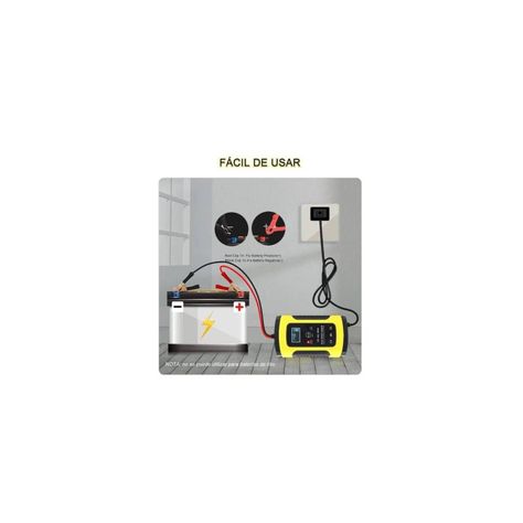 Cargador Batería Automóvil 12v Inteligente Carga Rápida-2