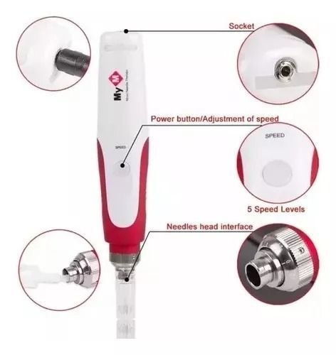 Dermapen Terapia Facial Con Microagujas Marca MYM-2